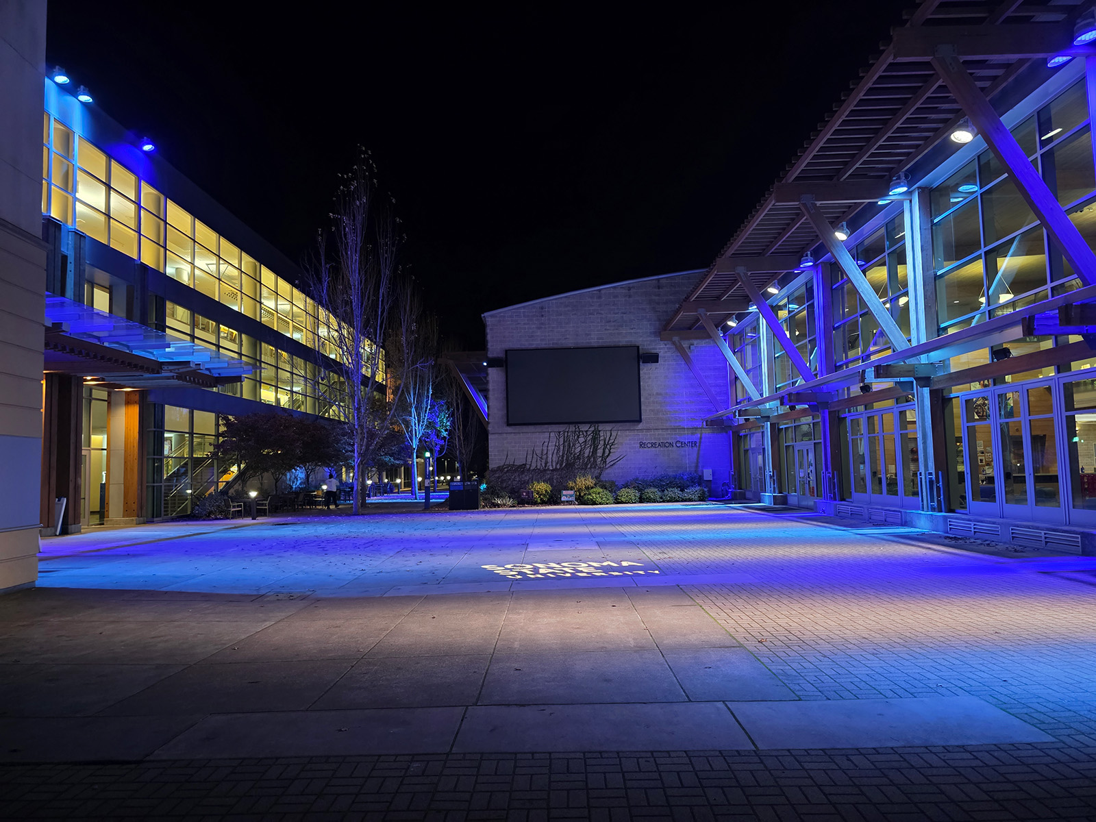 Sonoma State University Outdoor Lighting Install